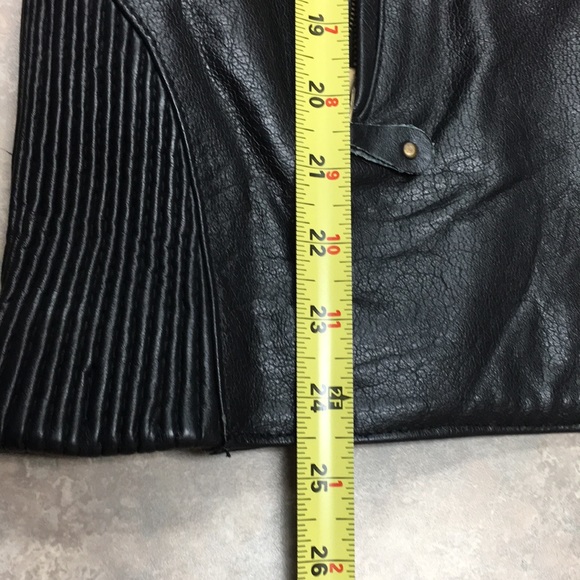 Leather motorcycle jacket - Picture 5 of 8